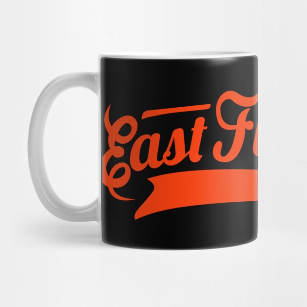 New York Brooklyn - East Flatbush Brooklyn Schriftzug - East Flatbush Logo by Boogosh